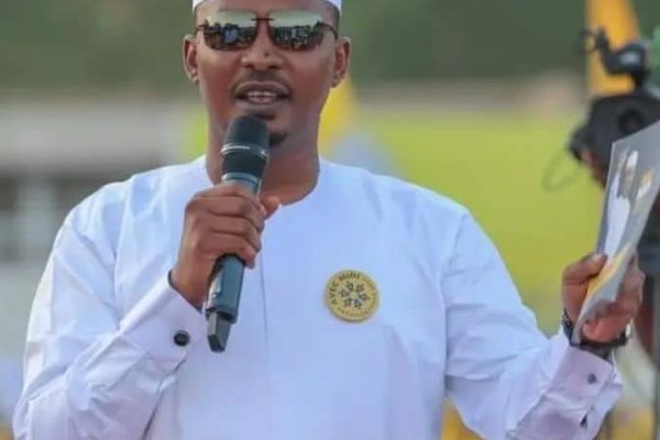 Présidentielle : Le 23 avril, le président de la coalition du Tchad uni, Mahamat Idriss Déby Itno, a tenu un meeting au stade de Sarh.