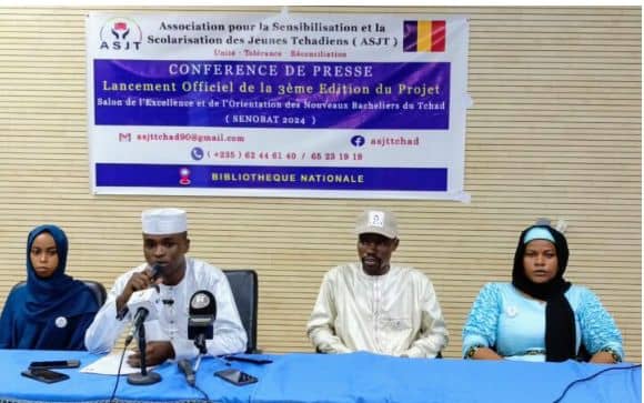 L’association pour la sensibilisation et la scolarisation des jeunes Tchadien ASJT Encourage l’Excellence chez les Jeunes Tchadiens